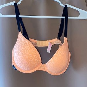 Orange cheetah print bra 🐆🍊🥕💥🧡